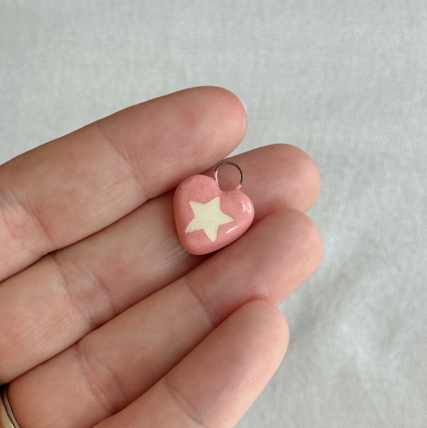 Star + Heart Charm