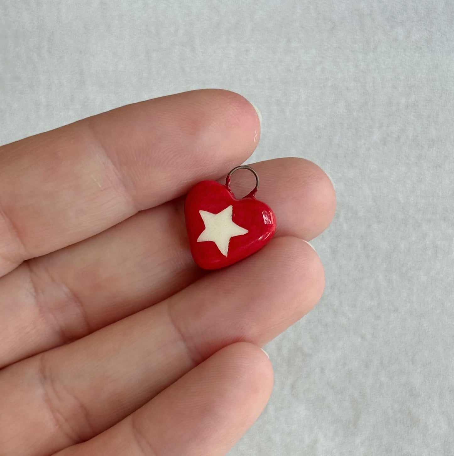 Star + Heart Charm