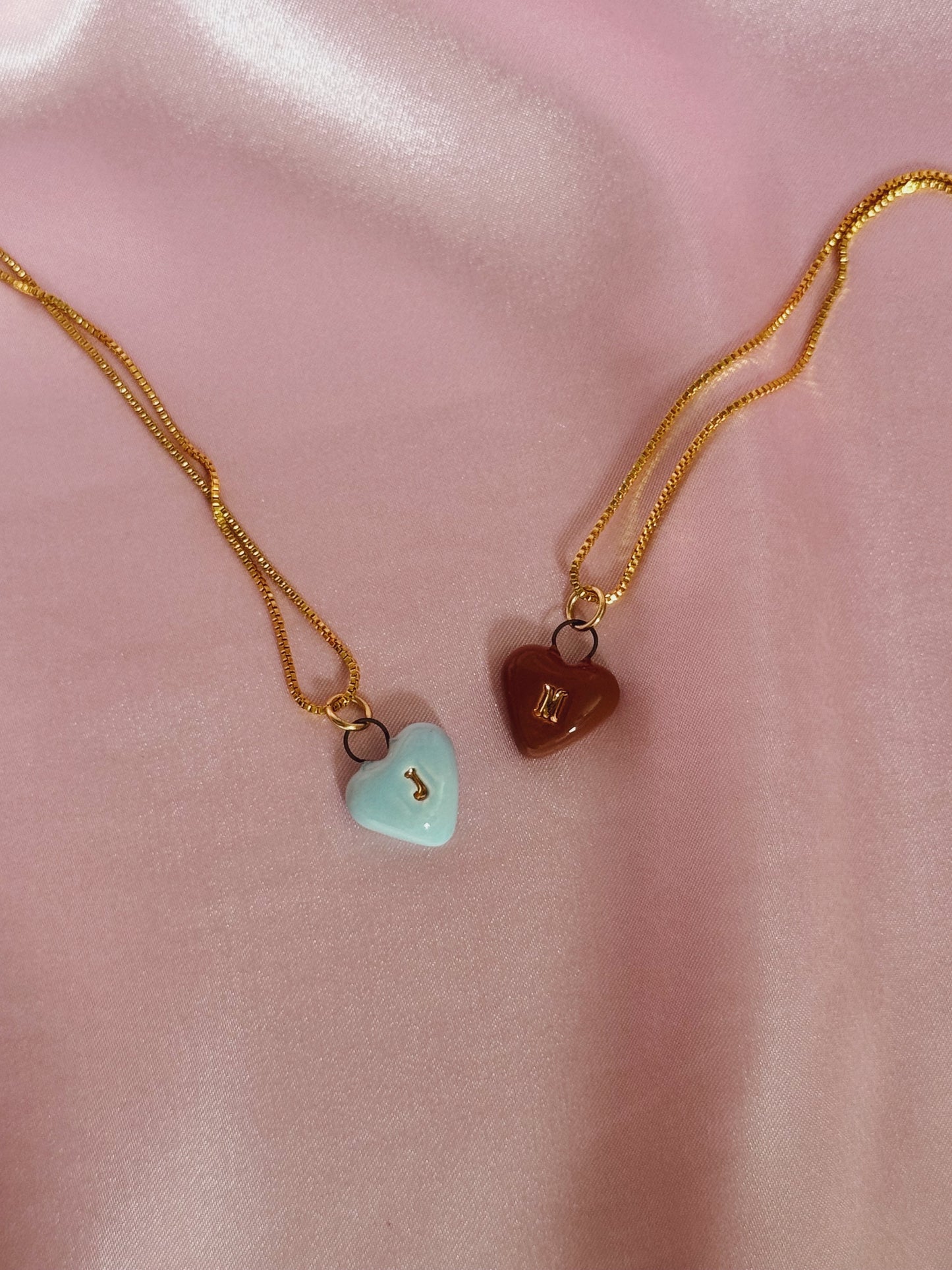 Initial Heart Charm