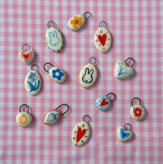 cutesy spring charms