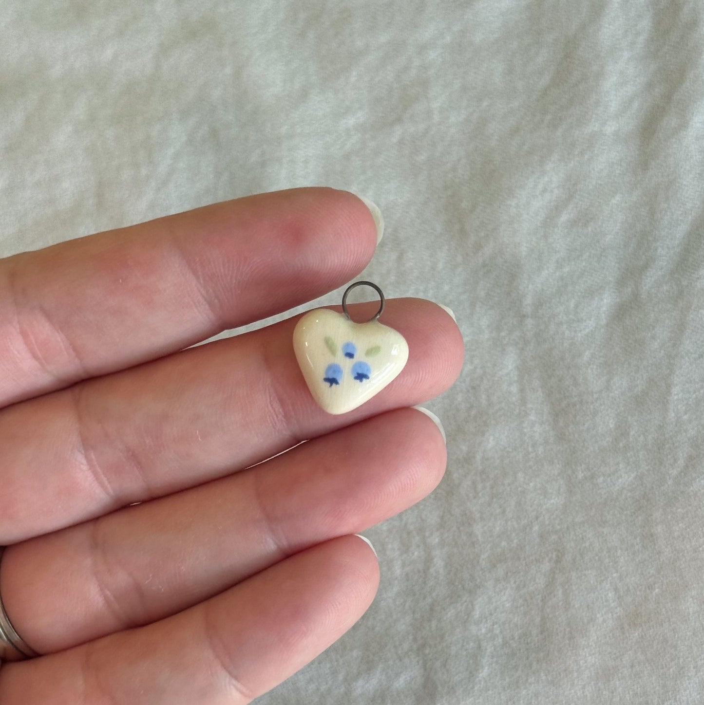 Tiny Fruit Ceramic Charm