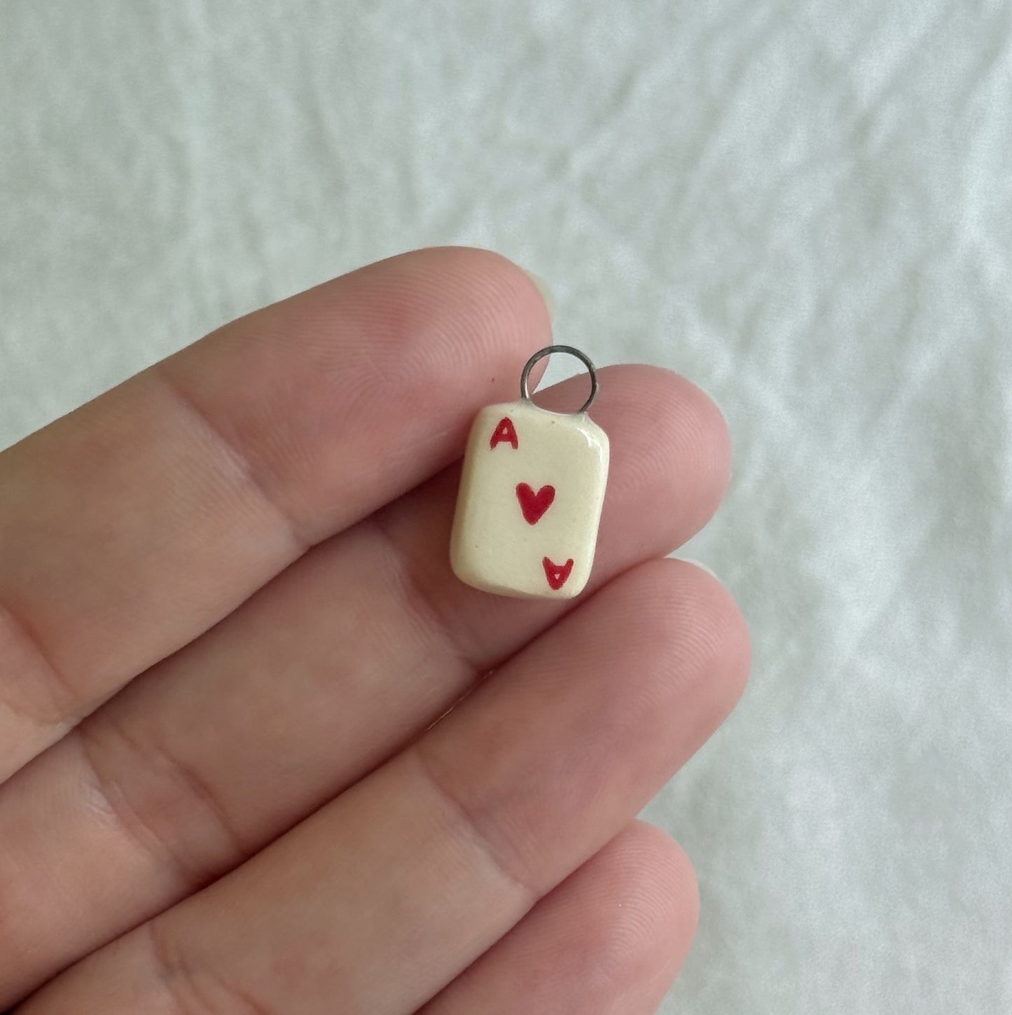 Even Tinier Playing Card Charm