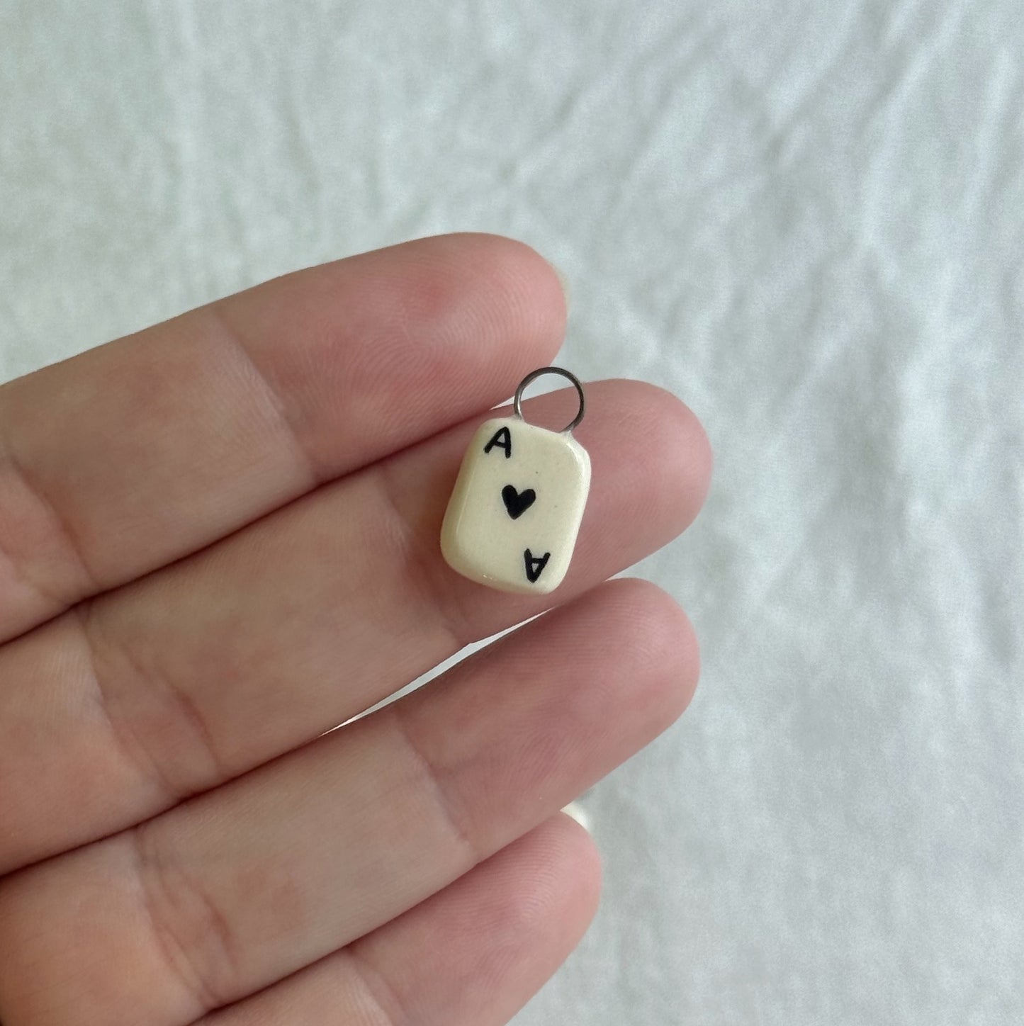 Even Tinier Playing Card Charm