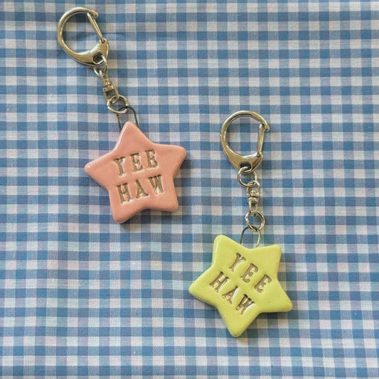 Yeehaw Keychain