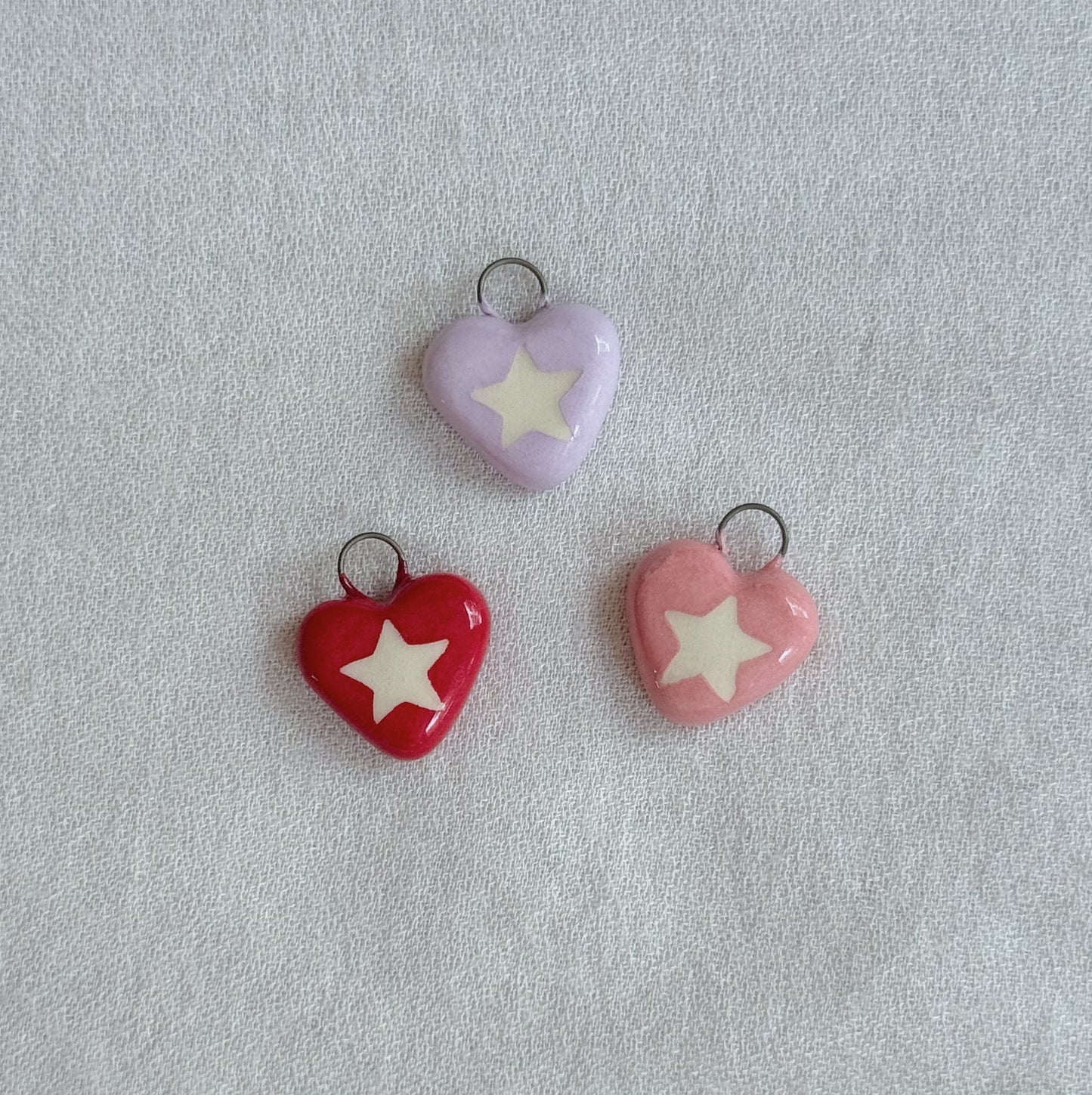 Star + Heart Charm