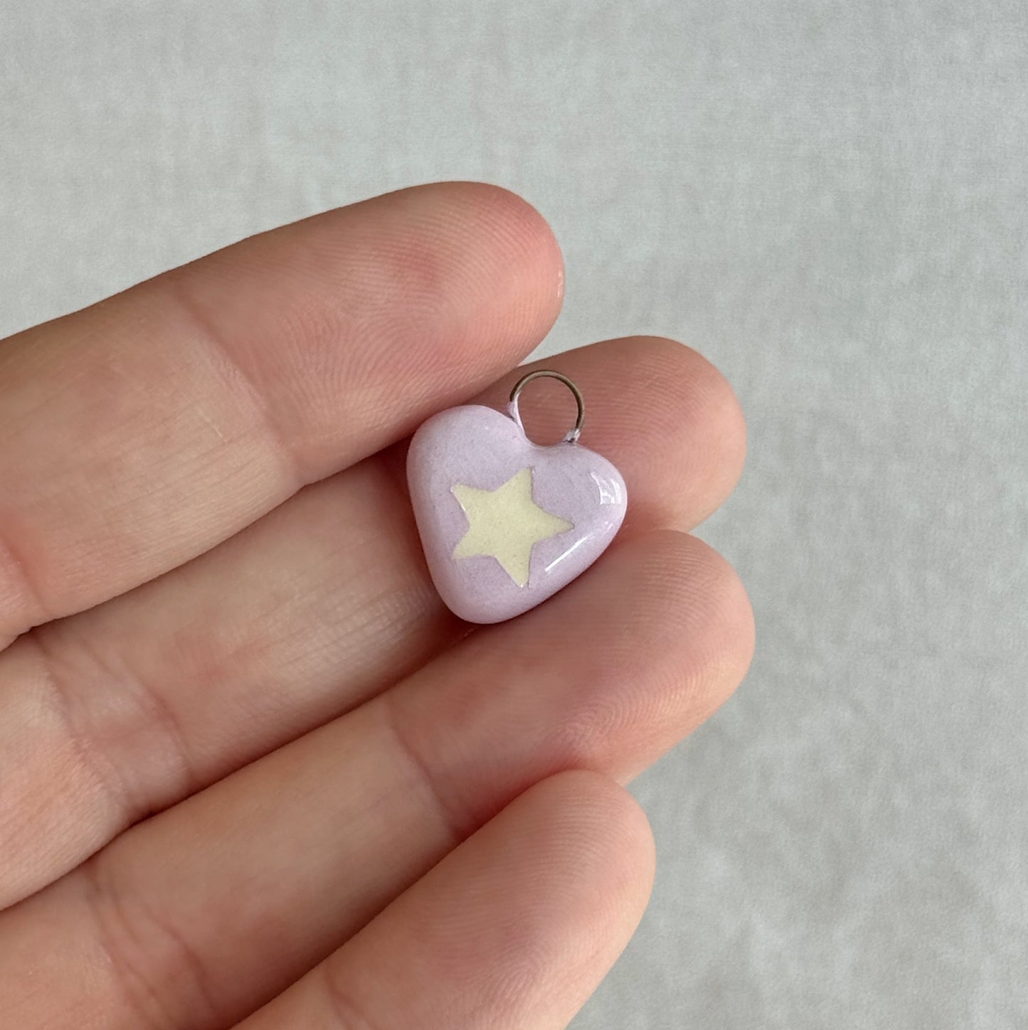 Star + Heart Charm