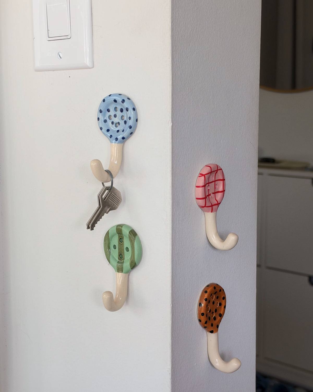 Button Coat Hook
