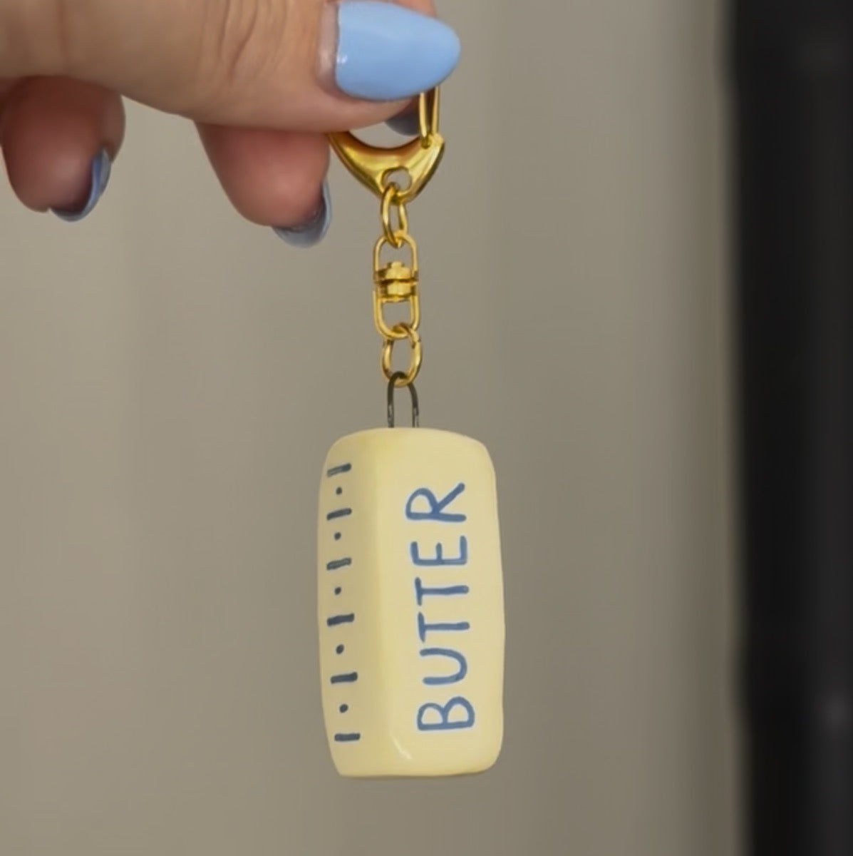 Butter Keychain